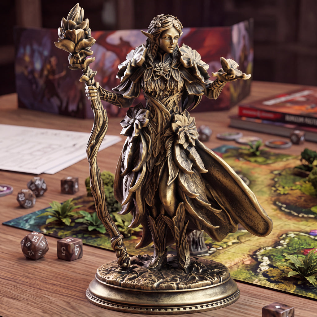 Custom 3D Printed Miniature Figures – D&D, TTRPG Heroes & Fantasy Characters | Personalised Design