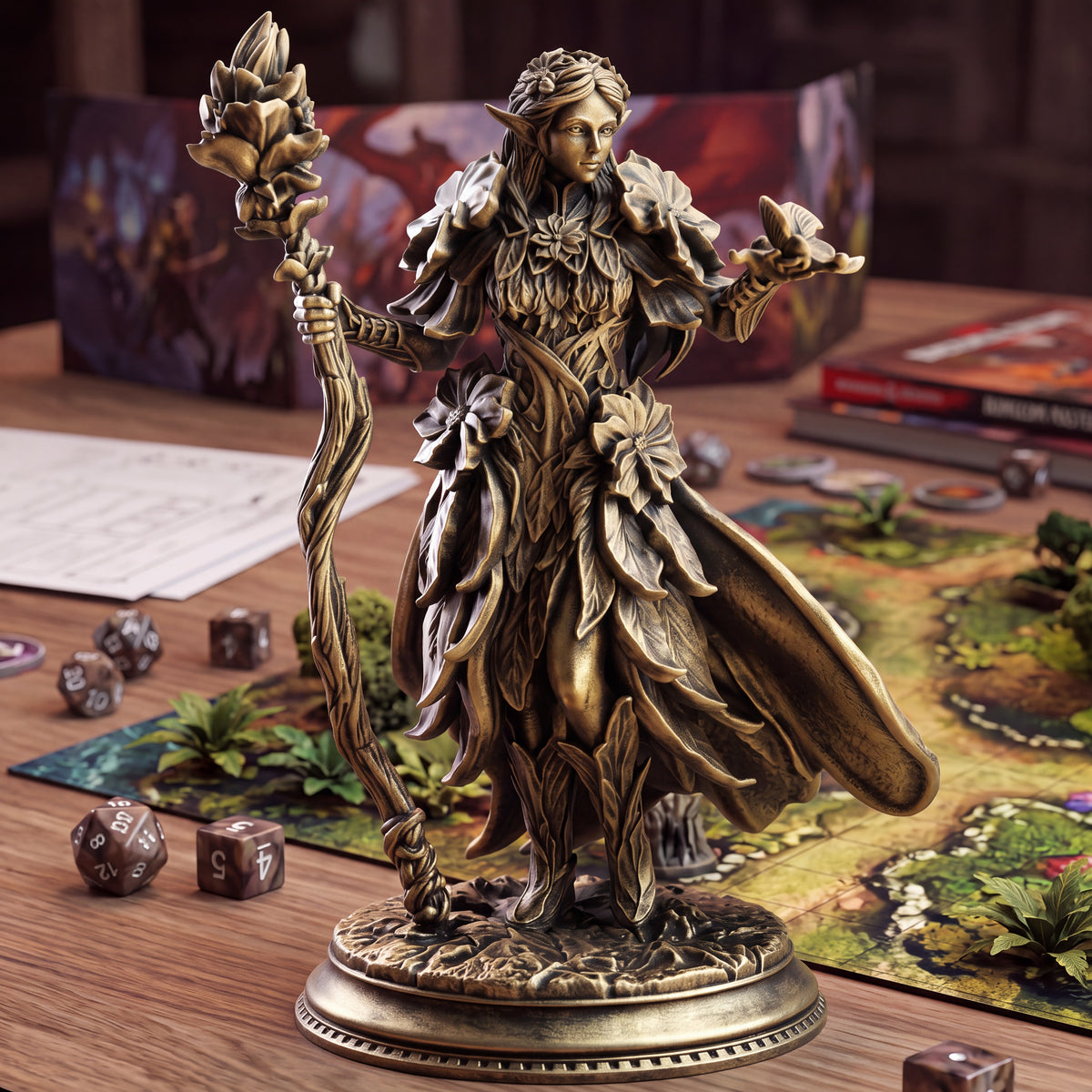 Custom 3D Printed Miniature Figures – D&D, TTRPG Heroes & Fantasy Characters | Personalised Design