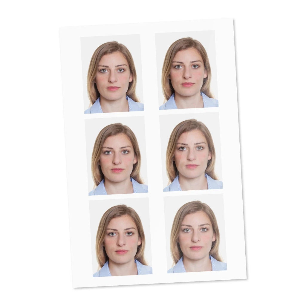 ID / Passport Photo Visa Driver's License Photo Prints Glossy 35x45mm